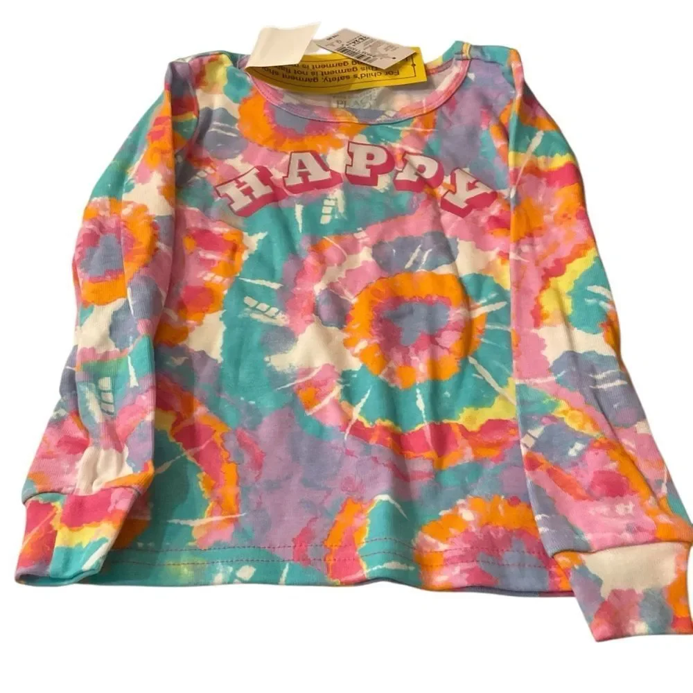 Colorful‎ Tie-Dye Kids Pajama Set